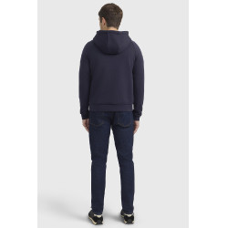 Sweat Technique zippé Harcour Connor homme Marine Bleu marine