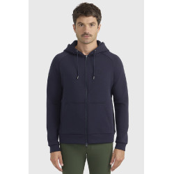 Sweat Technique zippé Harcour Connor homme Marine Bleu marine