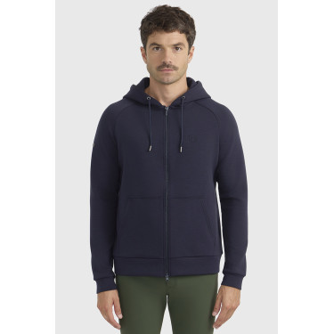 Sweat Technique zippé Harcour Connor homme Marine Bleu marine