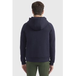Sweat Technique zippé Harcour Connor homme Marine Bleu marine