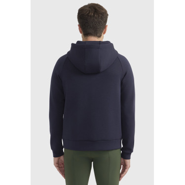 Sweat Technique zippé Harcour Connor homme Marine Bleu marine