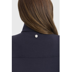 Sweat 1/2 Zip Harcour Cassandre femme Marine Bleu marine
