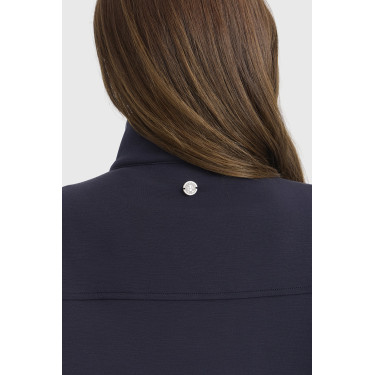 Sweat 1/2 Zip Harcour Cassandre femme Marine Bleu marine
