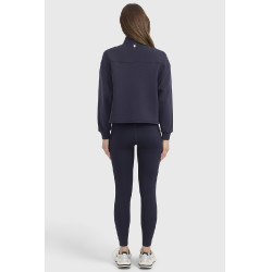 Sweat 1/2 Zip Harcour Cassandre femme Marine Bleu marine