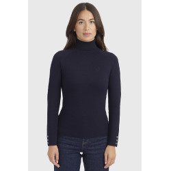 Pull Col Roulé Harcour Christina femme Marine Bleu marine Pull Col Roulé Harcour Christina femme Marine Bleu marine