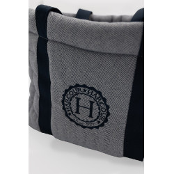 Sac Harcour Chava Chevrons marine Gris