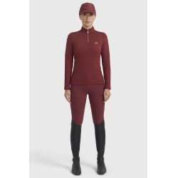 Polo Harcour Claudia femme Vigne Bordeaux Polo Harcour Claudia femme Vigne Bordeaux