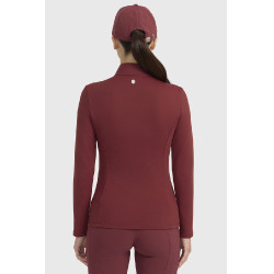 Polo Harcour Claudia femme Vigne Bordeaux Polo Harcour Claudia femme Vigne Bordeaux