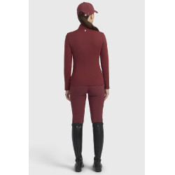 Polo Harcour Claudia femme Vigne Bordeaux Polo Harcour Claudia femme Vigne Bordeaux