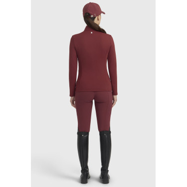 Polo Harcour Claudia femme Vigne Bordeaux Polo Harcour Claudia femme Vigne Bordeaux