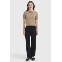 Pantalon Maille Harcour Chelsea femme Noir
