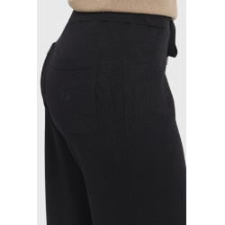 Pantalon Maille Harcour Chelsea femme Noir