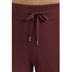 Pantalon Maille Harcour Chelsea femme Vigne Bordeaux