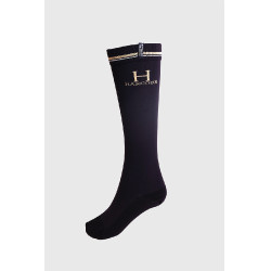 Chaussettes Harcour CSIO La Baule Qualis 1 paire Marine Bleu marine