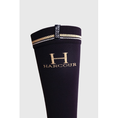 Chaussettes Harcour CSIO La Baule Qualis 1 paire Marine Bleu marine
