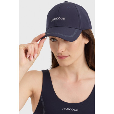 Casquette d’équitation Harcour Ciel déperlante
