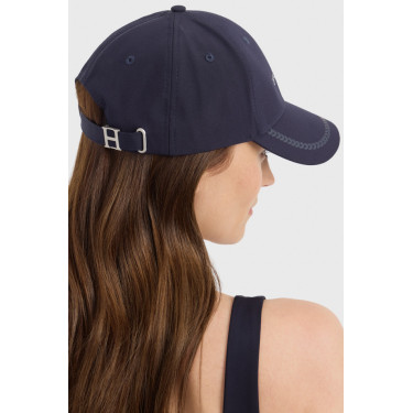 Casquette d’équitation Harcour Ciel déperlante