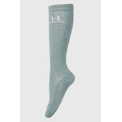 Chaussettes d’équitation pailletées Harcour (x2) Chaussettes d’équitation pailletées Harcour (x2)