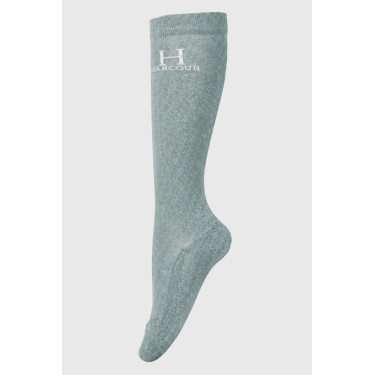 Chaussettes d’équitation pailletées Harcour (x2) Chaussettes d’équitation pailletées Harcour (x2)