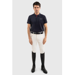 Polo d’équitation homme Harcour Fuego France – Equi-Clic