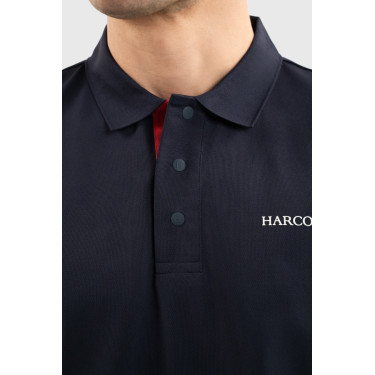Polo d’équitation homme Harcour Fuego France – Equi-Clic
