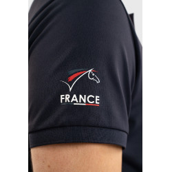 Polo d’équitation homme Harcour Fuego France – Equi-Clic