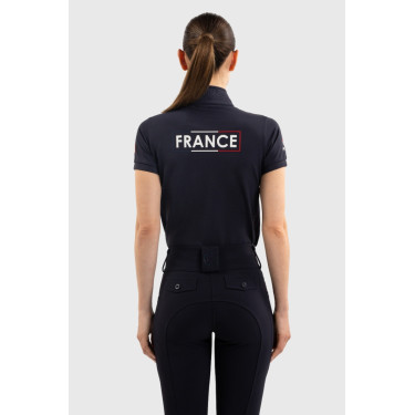Polo Harcour Fuega Harcour manches courtes femme France Marine Bleu marine Polo Harcour Fuega Harcour manches courtes femme France Marine Bleu marine