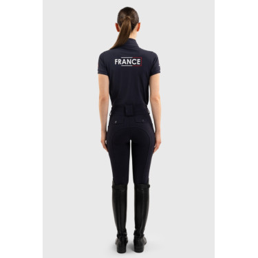 Polo Harcour Fuega Harcour manches courtes femme France Marine Bleu marine Polo Harcour Fuega Harcour manches courtes femme France Marine Bleu marine