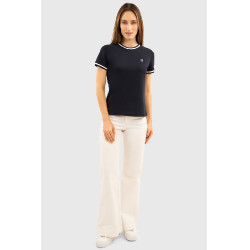 T-shirt Harcour Belsara femme Marine Bleu marine