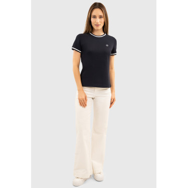 T-shirt Harcour Belsara femme Marine Bleu marine