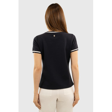 T-shirt Harcour Belsara femme Marine Bleu marine