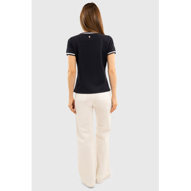 T-shirt Harcour Belsara femme Marine Bleu marine