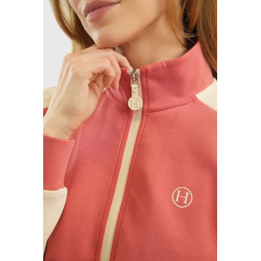 Sweat zippé équitation femme Harcour Brenda