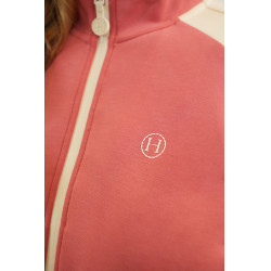 Sweat zippé équitation femme Harcour Brenda