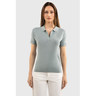 Polo Harcour Babeth femme Colibri Vert