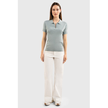 Polo Harcour Babeth femme Colibri Vert