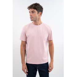 Tee-shirt SG x Harcour Lucky manches courtes Pivoine Rose