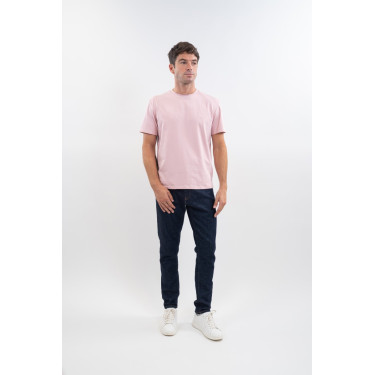 Tee-shirt SG x Harcour Lucky manches courtes Pivoine Rose