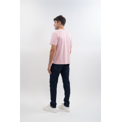 Tee-shirt SG x Harcour Lucky manches courtes Pivoine Rose