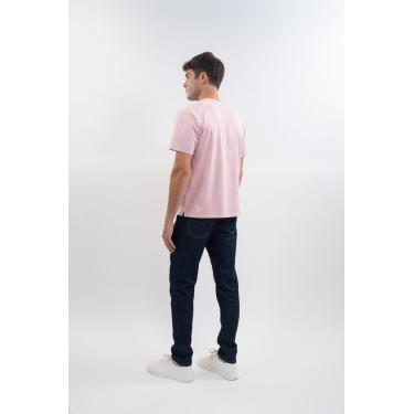 Tee-shirt SG x Harcour Lucky manches courtes Pivoine Rose