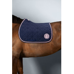 Tapis de selle équitation Harcour Suze – Octobre Rose