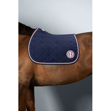 Tapis de selle équitation Harcour Suze – Octobre Rose