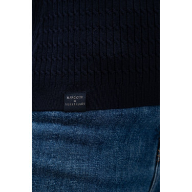 Pull d’équitation femme V col Harcour x Versailles