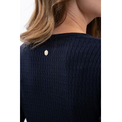 Pull d’équitation femme V col Harcour x Versailles
