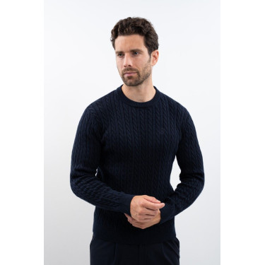 Pull d’équitation Harcour Arthur homme – col rond