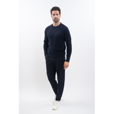 Pull d’équitation Harcour Arthur homme – col rond