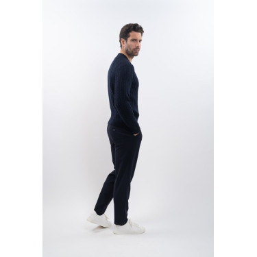 Pull d’équitation Harcour Arthur homme – col rond