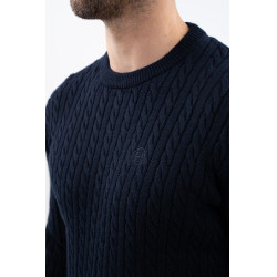 Pull d’équitation Harcour Arthur homme – col rond