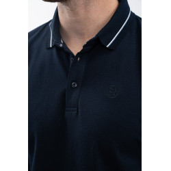Polo Harcour Malik Marine Bleu marine