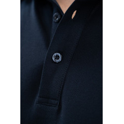 Polo Harcour Malik Marine Bleu marine